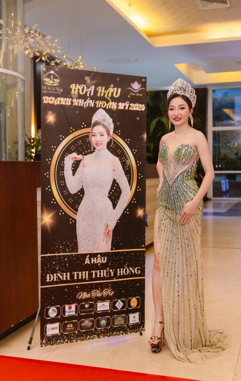 Á hậu Đinh Thị Thúy Hồng - Thành viên ban cố vấn Hoa hậu Doanh nhân Hoàn Mỹ 2024 4 A hau Dinh Thi Thuy Hong 4